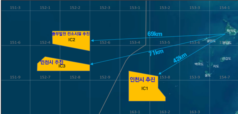 공공주도 해상풍력 단지개발 지원사업 대상해역